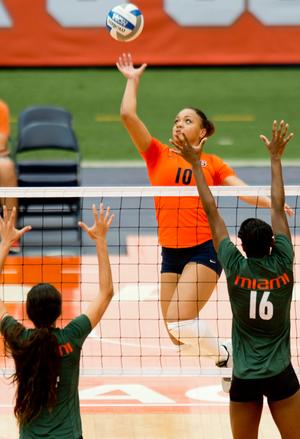 Outside hitter Silvi Uattara has been the closest thing Syracuse has to a consistent weapon.