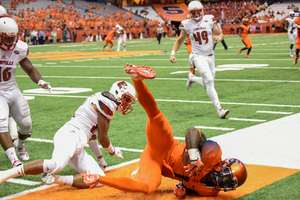 Syracuse lost to No. 13 Louisville by 32 points on Friday. It was SU's first loss of the season.