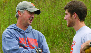 Chris Fox (left) turned around the Syracuse cross country team, finishing in the top 5 of the NCAA championship in each of the last three years.