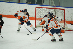 Abbey Miller had 22 saves on Friday, but the one shot she didn't save proved fatal for SU. 