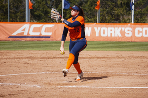 AnnaMarie Gatti walked fewer batters than her season average in her complete game win over Canisius.