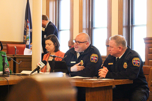 Fire Chief Michael Monds detailed the Syracuse Fire Department's overtime spending and staffing numbers at a Public Safety Committee meeting on Wednesday. 