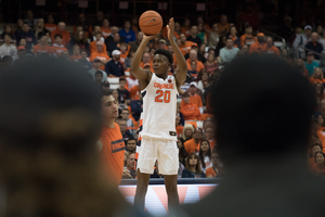 Robert Braswell projected to contribute offensively for Syracuse this season, but averaged 4.6 minutes per game. 