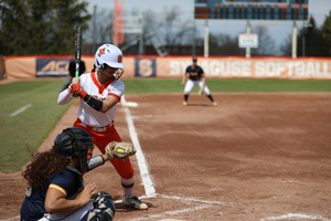 Syracuse couldn’t overcome an eight run deficit against Robert Morris, but came back from down two against the College of Charleston, splitting the doubleheader