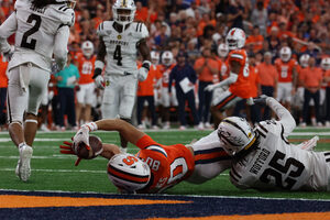 Without Oronde Gadsden II, Syracuse will need a receiver to step up in his absence. 