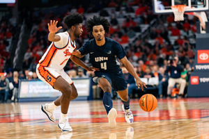 Syracuse pushed the pace while playing aggressive defense in its 83-72 win over New Hampshire. 