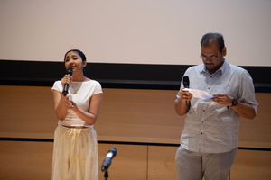 Syracuse University students gathered in Joyce Hergenhan Auditorium to experience “Culturs Cabaret.” Hosted by six SU students, the event aimed to highlight the cultural diversity of the campus’s community. 
