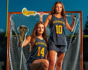 Twin sisters Maria and Sofia Snyder have dominated for West Genesee girls lacrosse the past three seasons. 