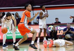 After turning the ball over four times in the first half, Syracuse committed 10 turnovers across the final 30 minutes, leading to a disastrous loss to Virginia Tech.