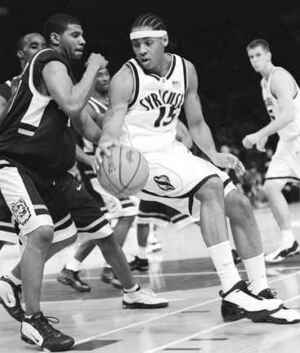 Carmelo Anthony earned Big East Rookie of the Year honors, averaging 22.5 points and 10 rebounds. MAAC Player of the Year Luis Flores and Manhattan await SU in the first round of the NCAA Tournament on Friday.