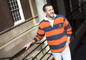 Sean Haley is a wide-reaching presence on campus, involving himself in University 100, the Fellowship of Christian Athletes and 2009 Homecoming Court. He has interacted with celebrities such as actor Frank Langella.