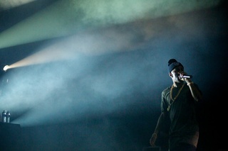 Big Sean performs during his headlining set of Phi Beta Sigma's 