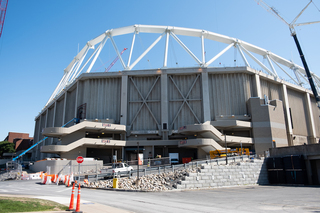 Sept. 12: SU football kicked off its season in the newly renovated Dome.